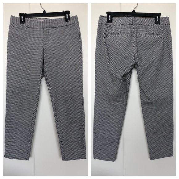 Sloan Houndstooth Ankle Pant, Banana Republic - Picture 3 of 7